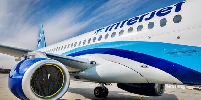 Interjet recibe financiación de $150 millones de dólares