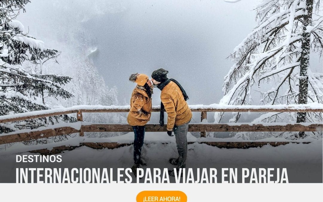 Destinos internacionales para viajar en pareja