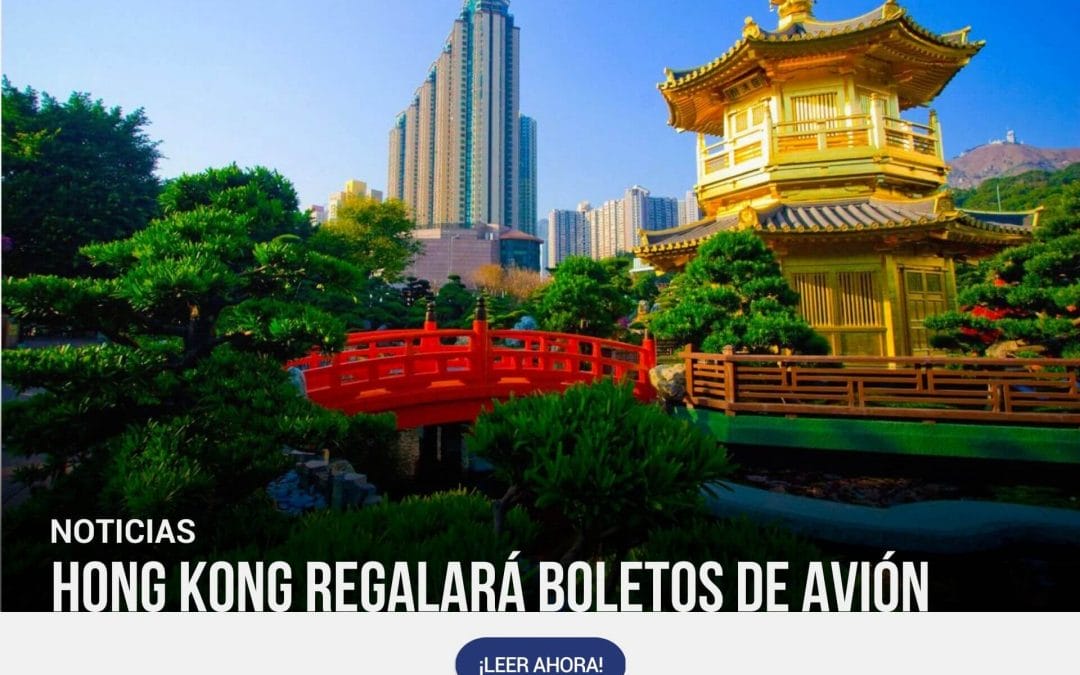 Hong Kong regalará boletos de avión