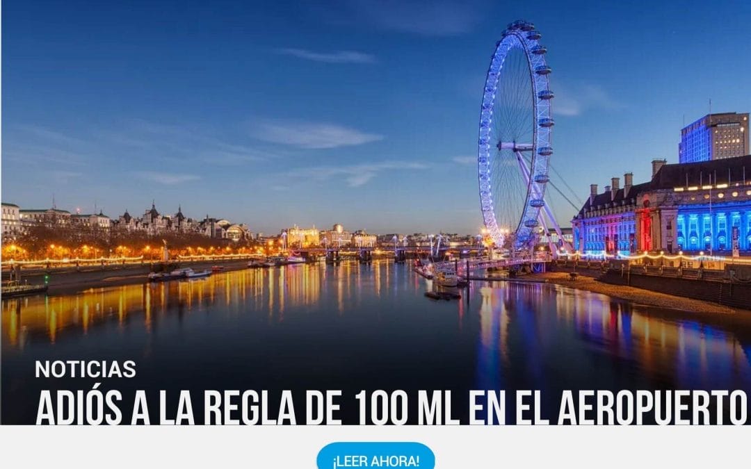 London City Airport elimina límite de líquidos