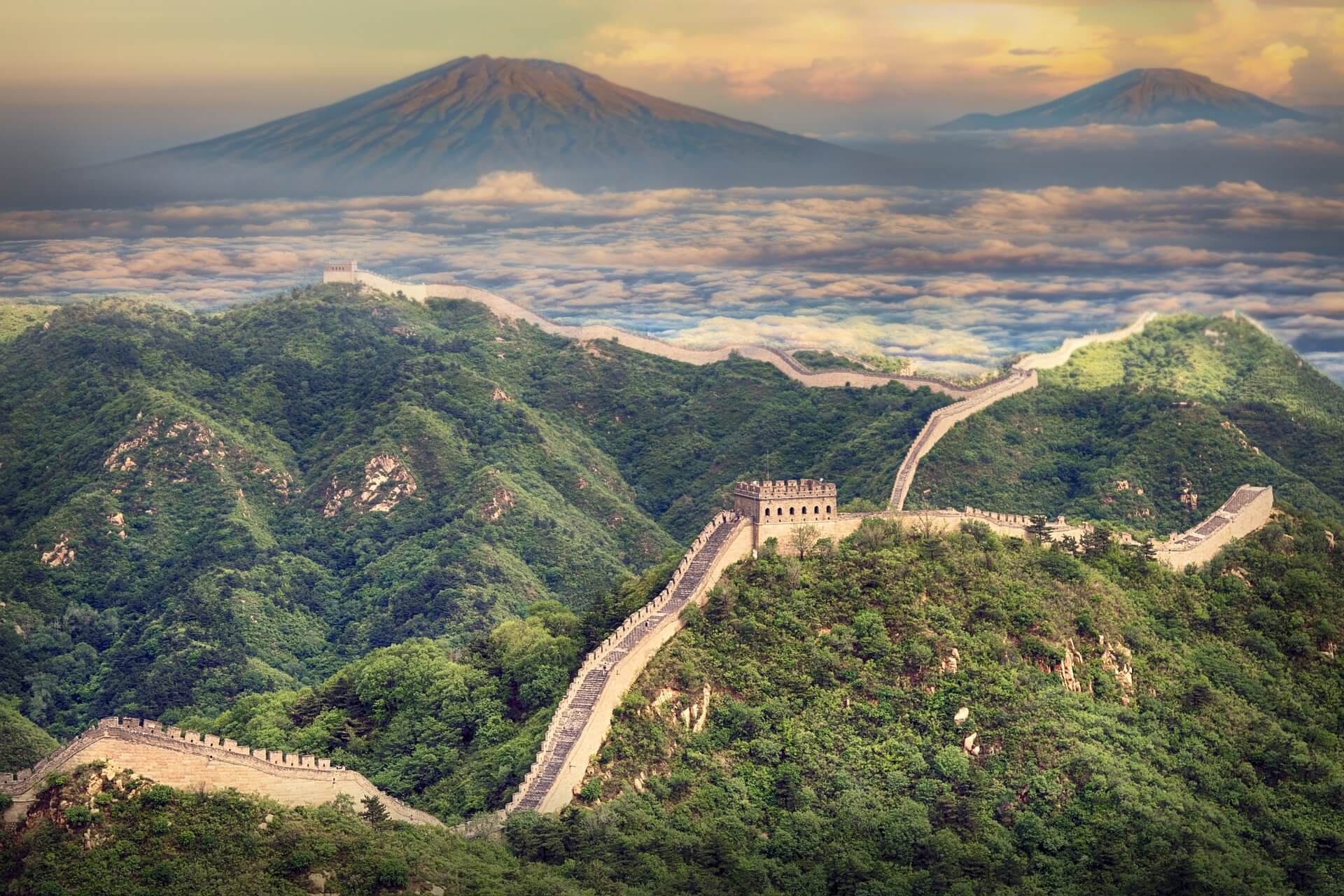 Recorrido por la gran muralla China
